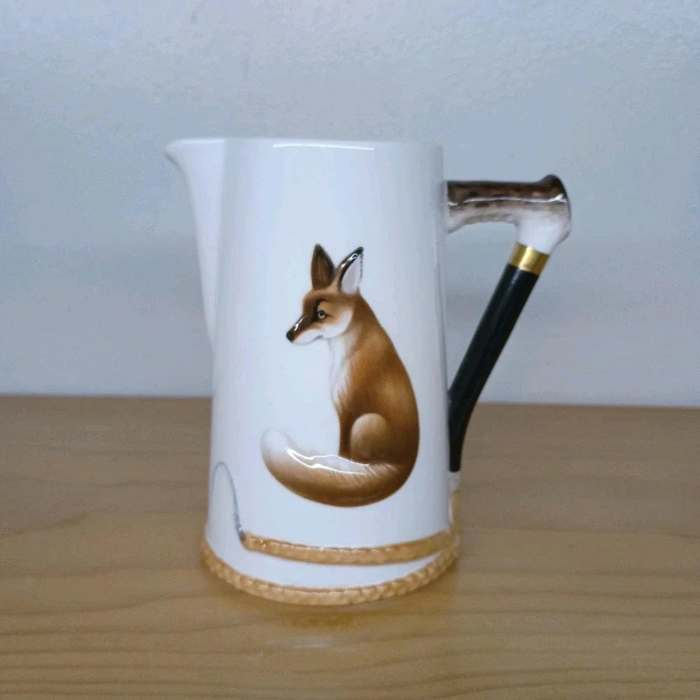 Royal Doulton Reynard The Fox SUGAR‎ BOWL + CREAMER (2pc Set) Bone China England
